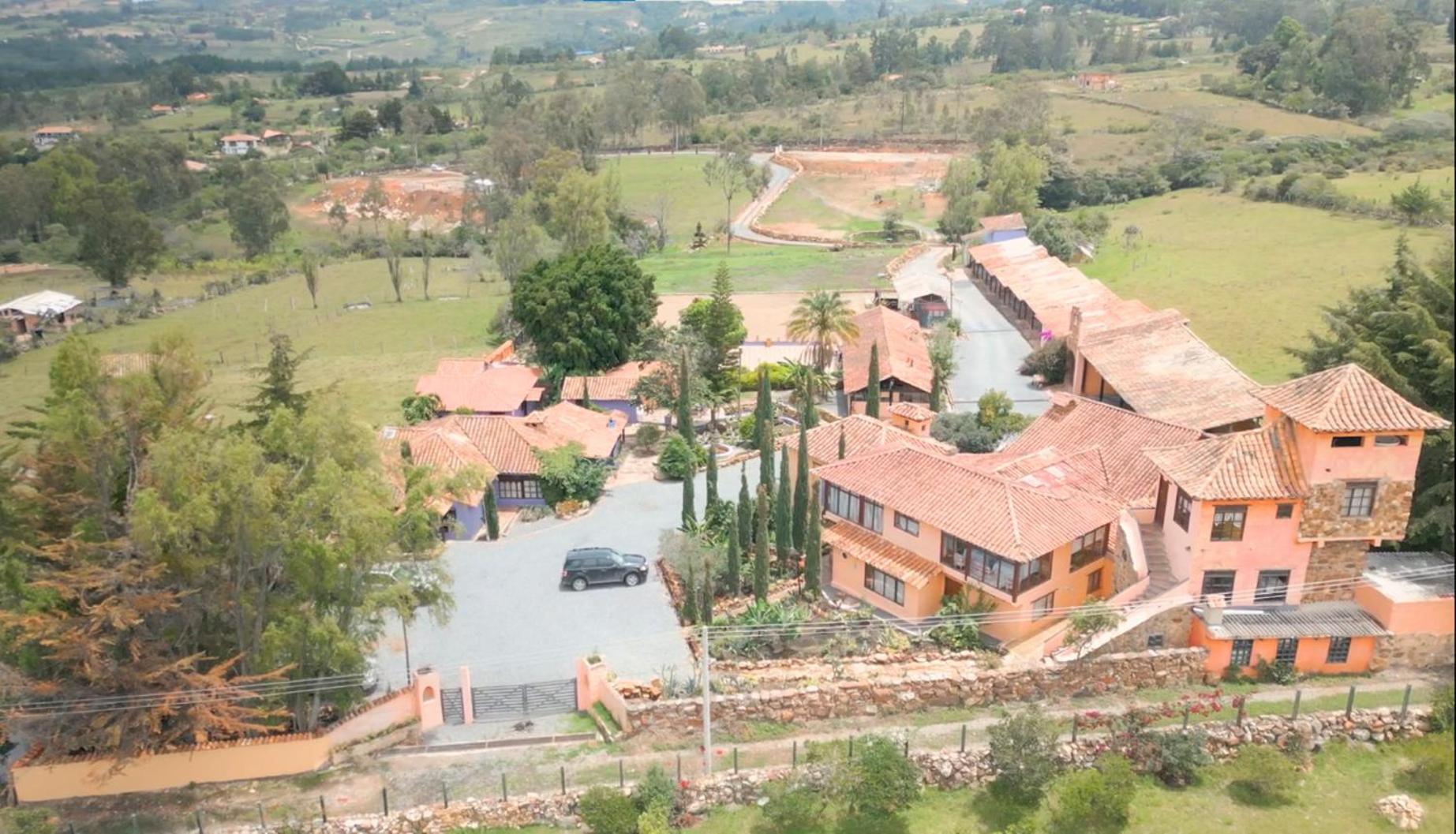 Hacienda Flamingo Guest House Villa de Leyva Bagian luar foto