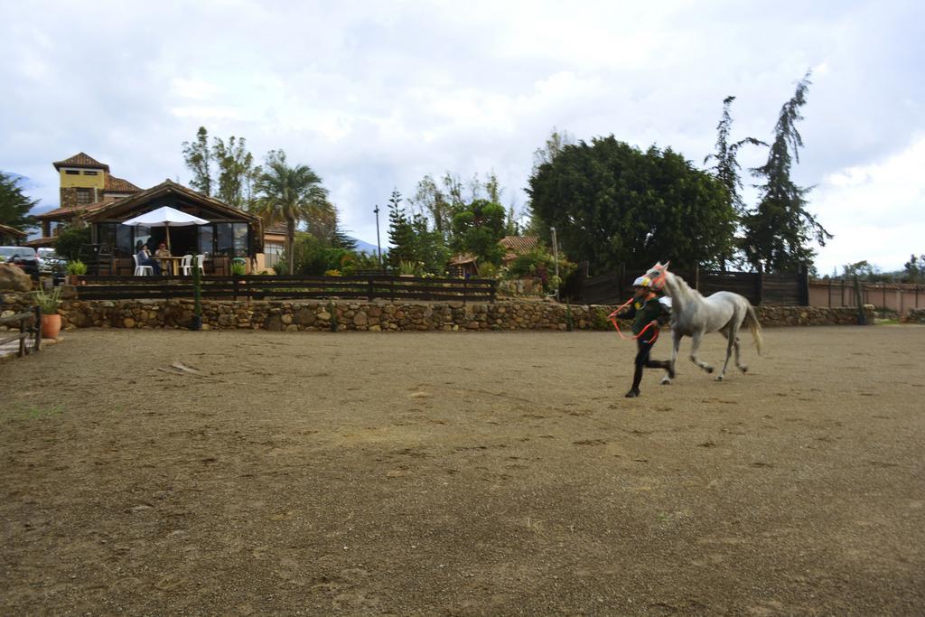 Hacienda Flamingo Guest House Villa de Leyva Bagian luar foto